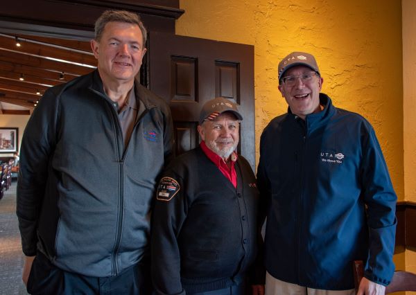 Carlton Christensen, Dale Brady and Jay Fox, UTA